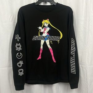 Sailor Moon Long sleeve T Shirt Small